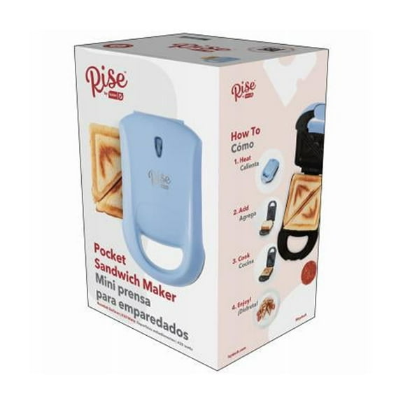 Dash DPM200GBAQ06 Pocket Sandwich/Panini Maker - Quantity 1