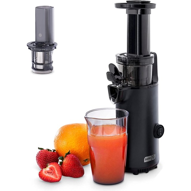 Dash Deluxe Compact Masticating Slow Juicer, Easy to Clean Cold Press