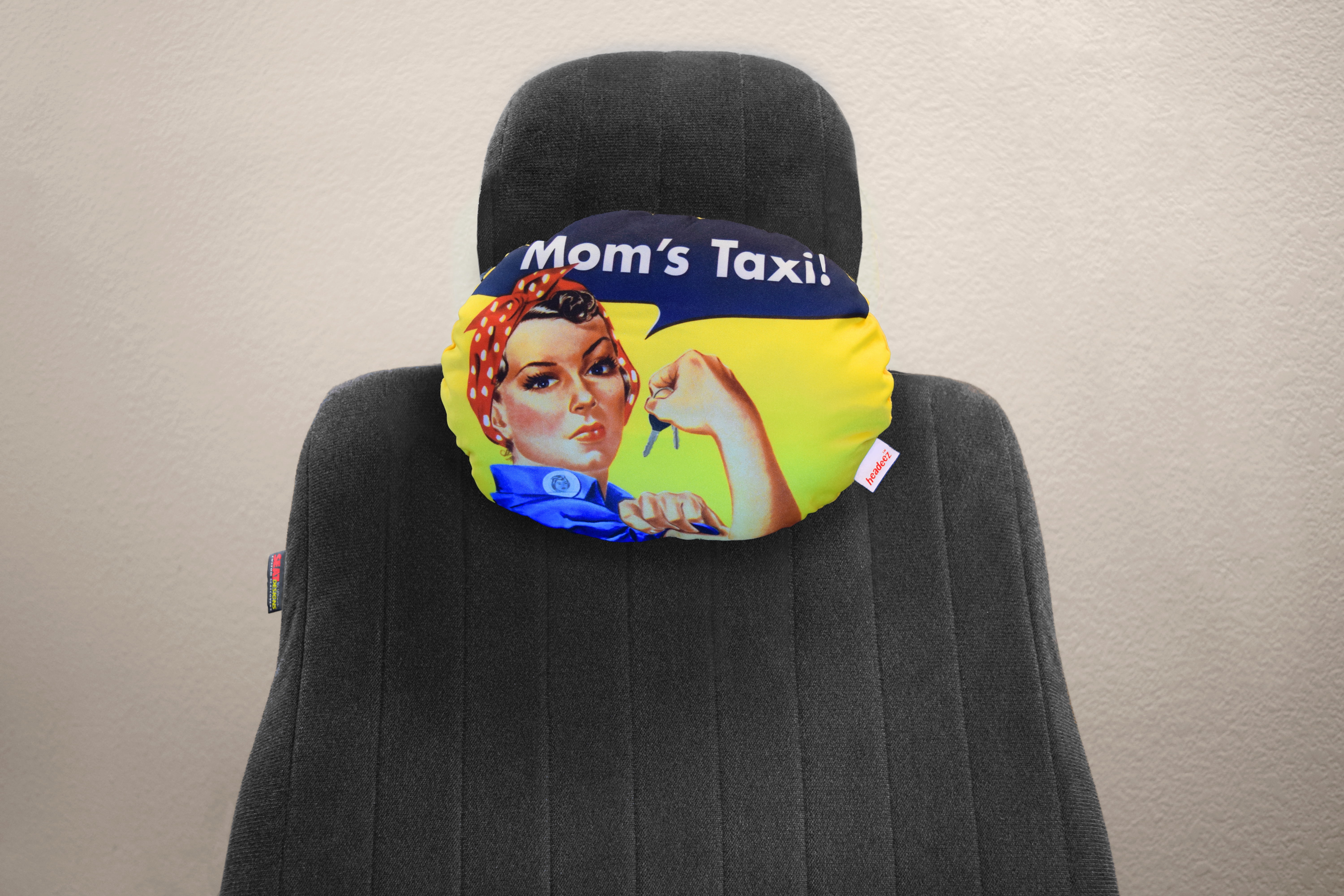 Dash Designs Headeez Headrest Pillow Mom’s Taxi Twin Pack