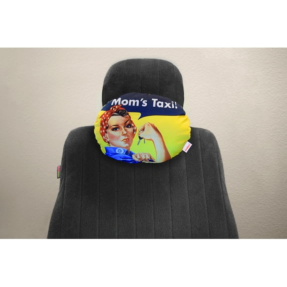 Dash Designs Headeez Headrest Pillow Mom’s Taxi Twin Pack