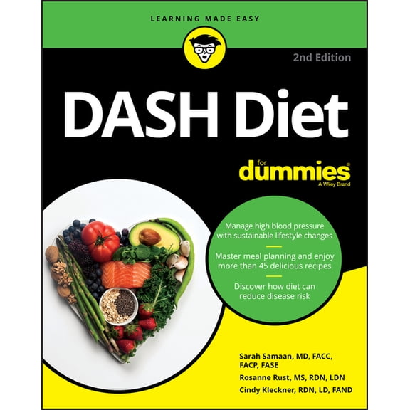 Dash Diet for Dummies, 2nd Edition, Paperback