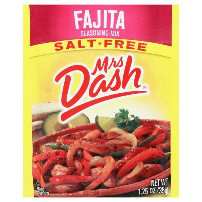 Dash Salt-Free Taco Seasoning Mix- 1.25oz.  Salt free seasoning, Taco mix  seasoning, Mrs. dash