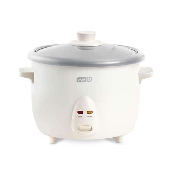 Dash Family Size Rice Cooker, 20 Cups, One-Touch Cooking, Cream