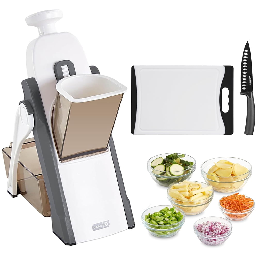 Dash GZK50008CGYN Safe Slice Mandoline Slicer, Dicer for Vegetables