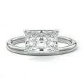 thumbnail image 1 of Dash Jewel 14K White Gold Over Ring - 1.9Ct Radiant Cut Diamond Ring - Engagement Wedding Prong Set Ring for Women's - Party Wear Diamond Ring Gift for Her - Christmas Special Gift for Women's, 1 of 7
