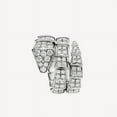 thumbnail image 1 of Dash Jewel Round Cut Brilliant 2.95 Ct Diamond Ring For Women's - Silver 14K White Gold Plated Ring - Serpenti Bands for Women's - Full Eternity Bands for Women's - 6th Anniversary Gifts for Her, 1 of 6
