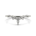 thumbnail image 1 of Dash Jewelry 14K White Gold Plated Wedding Anniversary Ring - Marquise Excellent 1 Ct Moissanite Ring For Her - Engagement Wedding Prong Set Ring For Her - Simple Handmade Beautiful Engagement Ring, 1 of 7