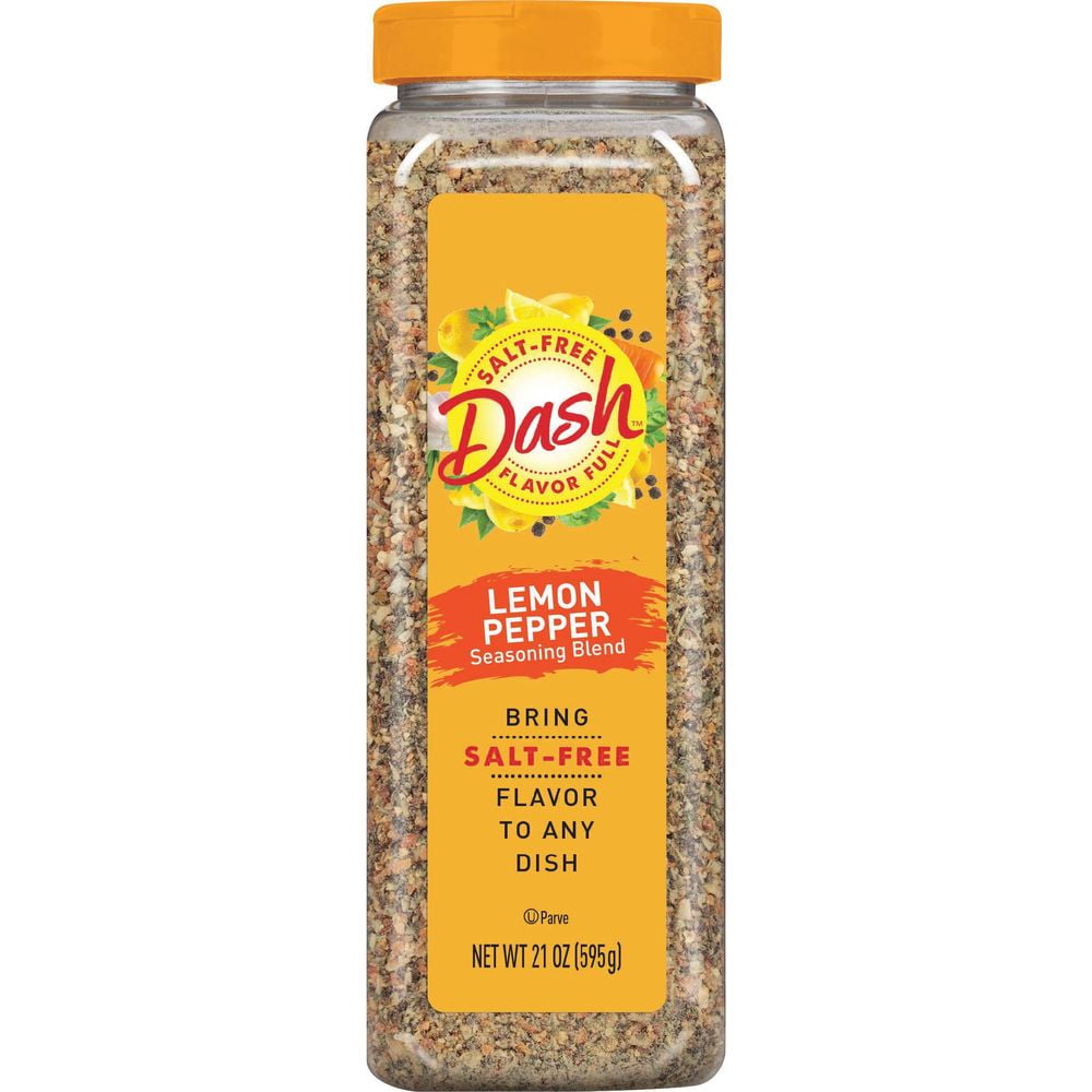 Mrs. Dash Salt-Free Lemon Pepper Seasoning Blend - Shop Herbs & Spices at  H-E-B