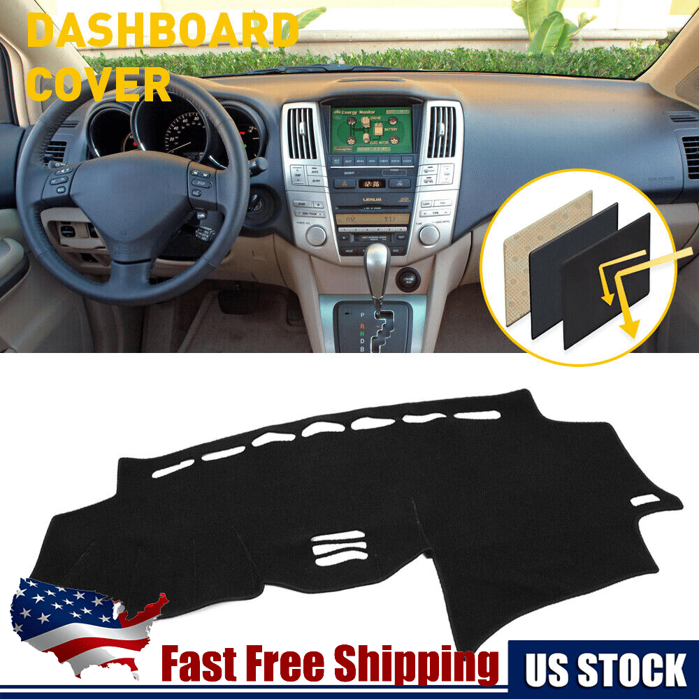 Dashboard Cover Dash Mat,for Lexus RX RX300 RX330 RX350 2004-2009 for Toyota Harrier 04-2013,Anti-Scratch Dash Cover Dashboard Cover Mat Sun Shade Protect Carpet Dashboard Cover Dash Mat,for Lexus RX RX300 RX330 RX350 2004-2009 for Toyota Harrier 04-2013,Anti-Scratch Dash Cover Dashboard Cover Mat Sun Shade Protect Carpet