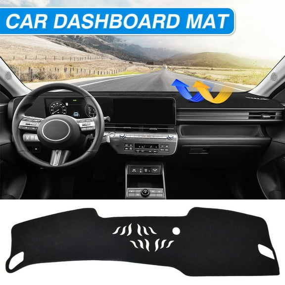 Dash Mat Dashboard Cover Dashmat For 2023-2026 Hyundai Kona Accessories