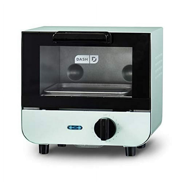 Dash DMTO100GBAQ04 Mini Toaster Oven Cooker for Bread, Bagels