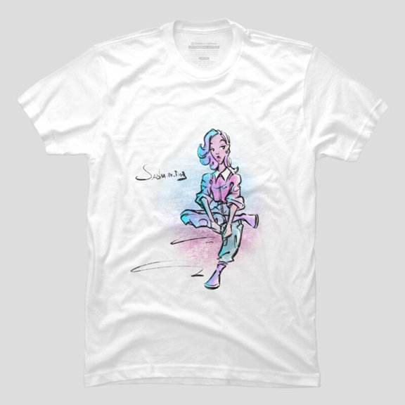 Dash Minimalist Abstract Speed Graphic T-shirt M2983048, Up to Size 5XL