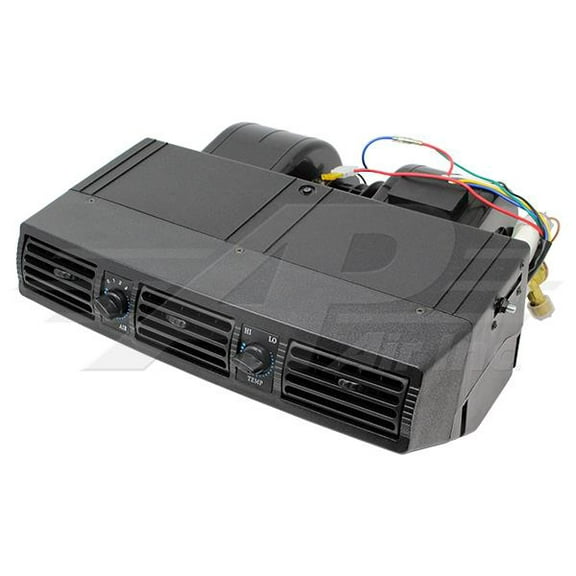 Dash Mount A/C/Heater Unit with Louvers, 12 Volt