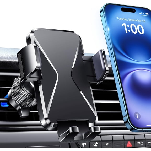 Dash Mounted Holders Phone Holders for Your Car Phone Mount for Car Windshield Dashboard Air Vent Universal Desk Mounts Hands Free Automobile Cell Phone Holder Fit for iPhone Smartphone