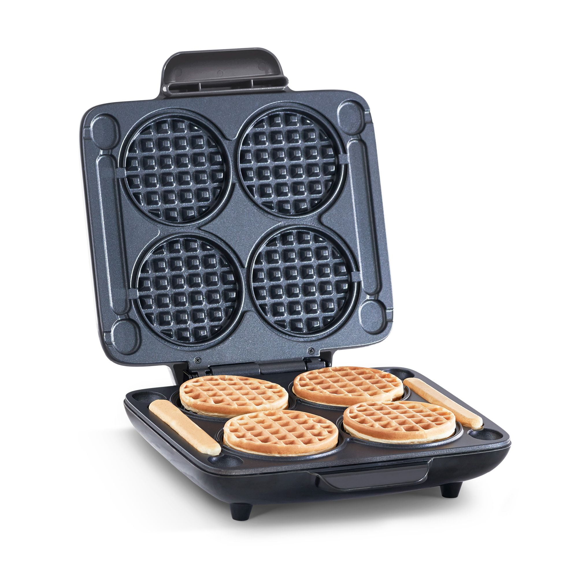 DASH Deluxe Mini Maker for Individual Waffles, With Included Brush