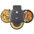 thumbnail image 1 of Dash MultiMaker® Max Cooking System - Waffles, Fajitas, Quiches, Brownies, and more, Forged Iron, 1 of 6