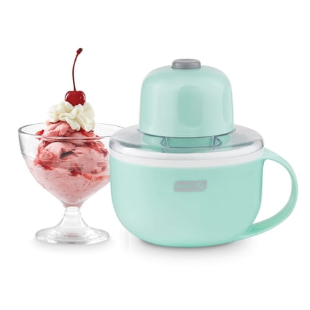 Dash My Mug Ice Cream Maker, Personal Size, 1 Cup Soft Serve, Aqua