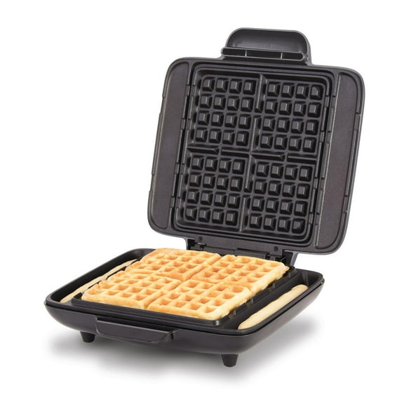 Dash No-Drip Waffle Maker, Gray, Non-Stick
