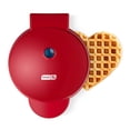 thumbnail image 1 of Dash Express Full Size Heart Waffle Maker - Make Quick Heart-Shaped Waffles & Treats, Red, 1 of 6