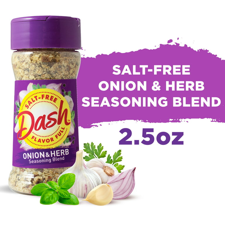 Dash Seasoning Blend, Salt-Free, Original - 2.5 oz