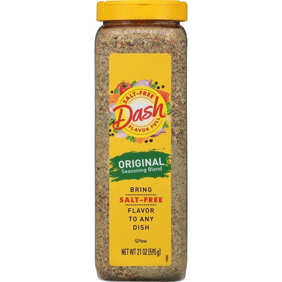 Dash Original Seasoning Blend, Salt-Free, Kosher, 21 oz Shaker