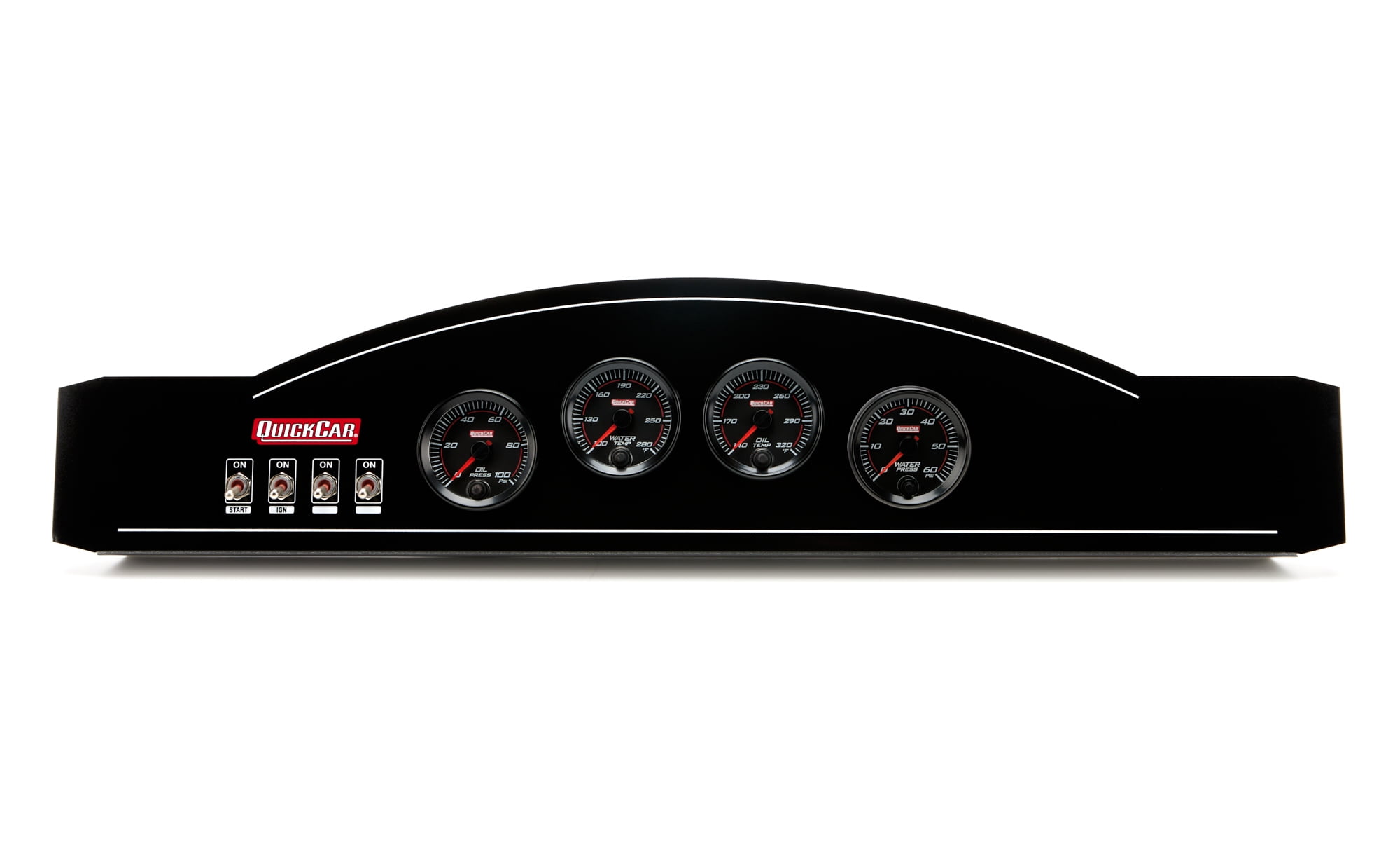 QuickCar Dash Panel Redline OP/WT /OT/WP Single Ignition Dual Pickup QuickCar Dash Panel Redline OP/WT /OT/WP Single Ignition Dual Pickup