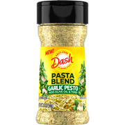 Dash Pasta Blend Garlic Pesto, Salt Free Seasoning Blend, 2.0 oz Bottle