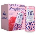 thumbnail image 1 of Dash Raspberry Sparkling Water 4 x 330ml, Imported from Britain, 1 of 4