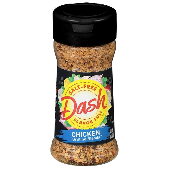 Dash Salt-Free Chicken Grilling Blends, 2.4 oz