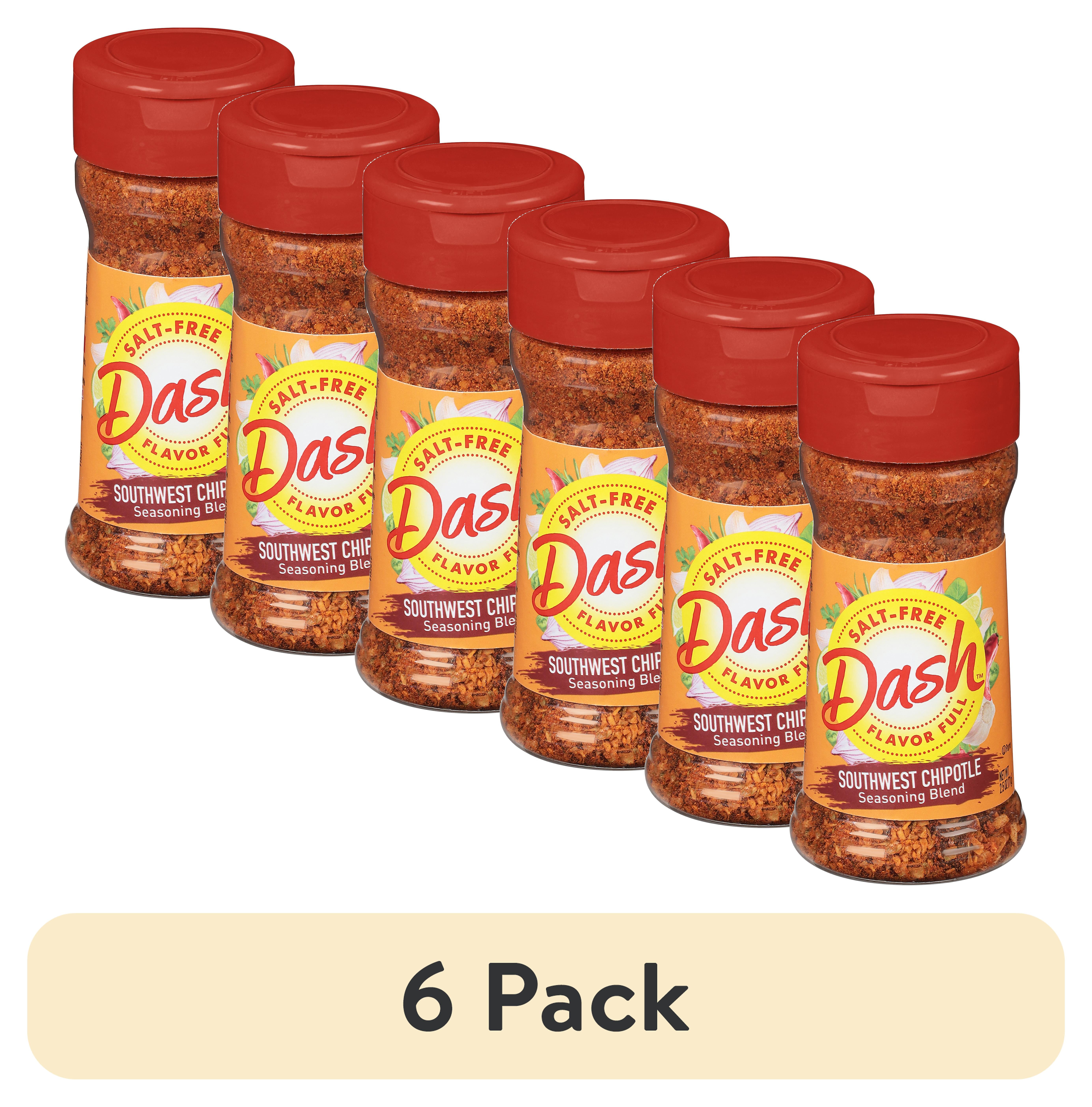 Dash Seasoning Blend, Salt-Free, Southwest Chipotle - 2.5 oz