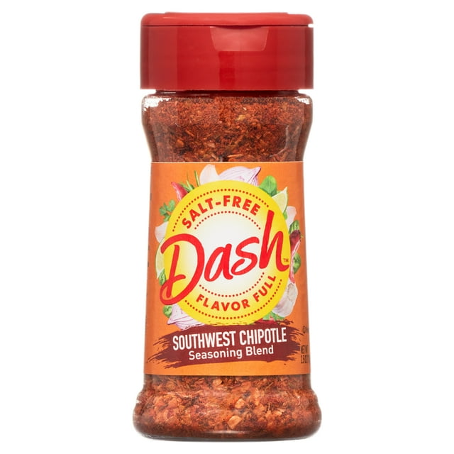 Dash Southwest Chipotle Seasoning Blend, Salt Free, 2.5 oz - Walmart.com