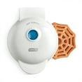 thumbnail image 1 of Dash Spider Web Electric Mini Waffle Maker, White, 1 of 7