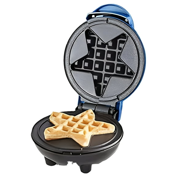Dash Star Mini Waffle Maker in Navy Blue