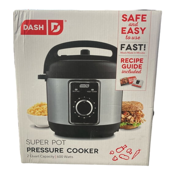 Dash Super Pot Pressure Cooker, 2 Quart