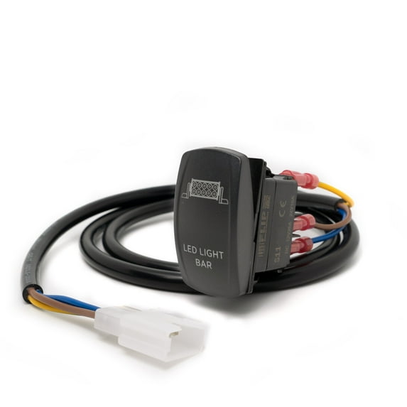 Dash Switch W/ Ez Harness Std Led Light Bar Switch