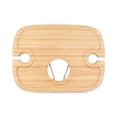 thumbnail image 1 of True Dash Bottle Holder and Wine Glasses Picnic Table, One Size, Bamboo, 1 of 4