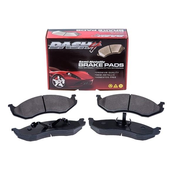 Dash4 Semi-Metallic Brake Pads Fits 1983-1987 Plymouth Dodge Chrysler MD220