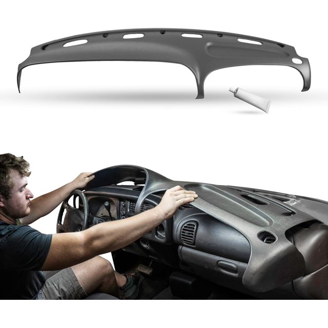 DashSkin Molded Dash Cover Cap Compatible with 1998 1999 2000 2001