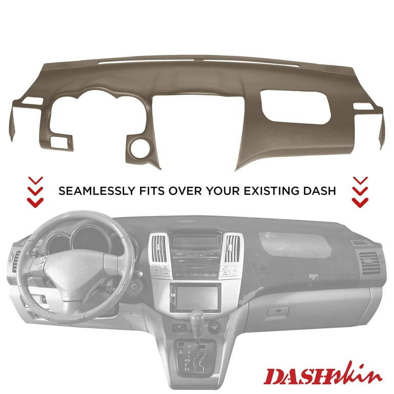 DashSkin Molded Dash Cover for 04-09 Lexus RX330, RX350, And RX400h in  Sandalwood - 0409RX (Vehicle Specific)
