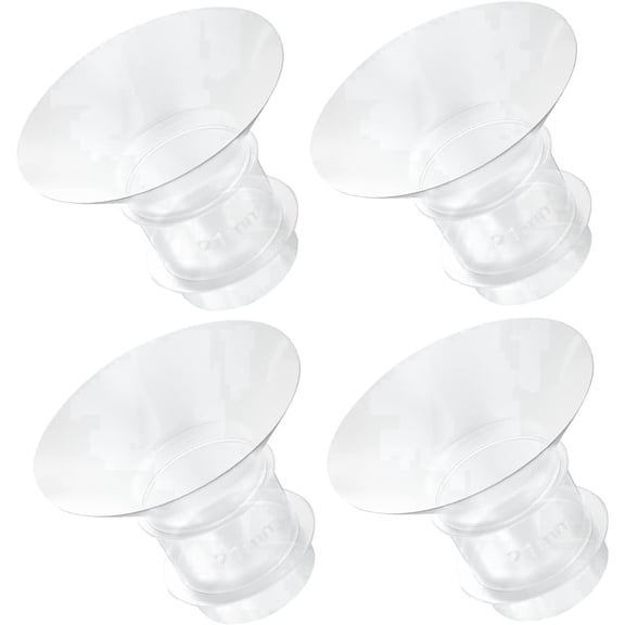 DashTI 4Pcs Flange Inserts 24 mm for Medela,Spectra 24mm Shields/Flanges,Compatible with Momcozy S12 Pro/S9 Pro/S9/S12 Wearable Breast Pump