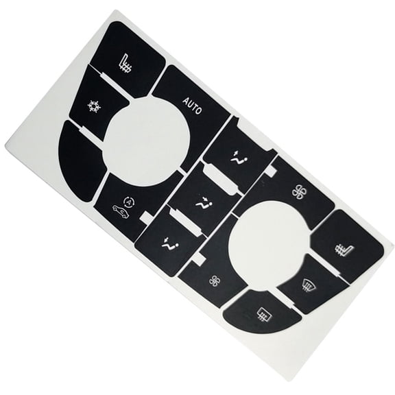 Dashboard Button Repair Stickers for Opel Car Interior Enhancement
