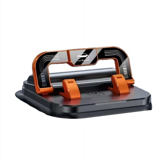 Dashboard Car Phone Holder 360-Degree Rotation Head-Up Phone Mount Stable Universal Auto Phone Stand with Number Plate