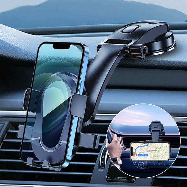 EEEkit Universal Car Phone Holder, Dashboard & Air Vent Fit, Compatible