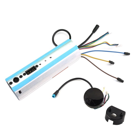 Dashboard Circuit Control Board Assembly Kit for Ninebot for ES1,ES2,ES3,ES4 Electric Scooter, Aluminum Alloy Instrument Components with Controller