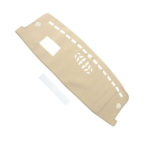 Unique Bargains Dashboard Cover Anti-Slip Dash Cover Mat Carpet for Ford ESCAPE 2020-2025 Hud Polyester Beige