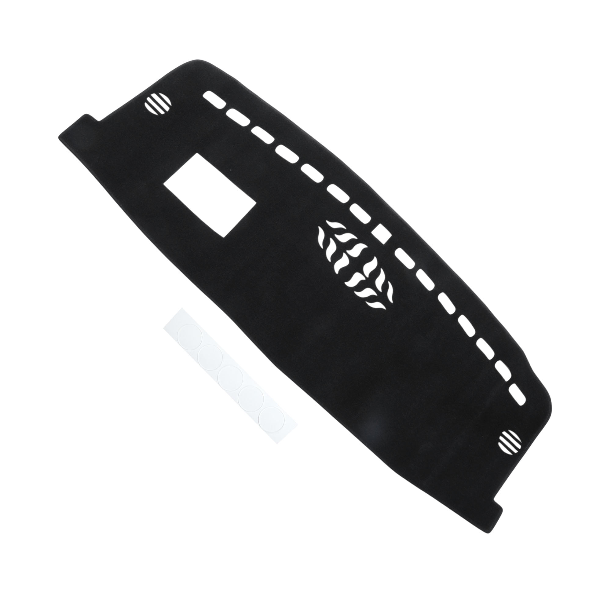 Unique Bargains Dashboard Cover Anti-Slip Dash Cover Mat Carpet for Ford ESCAPE 2020-2025 Hud Polyester Black