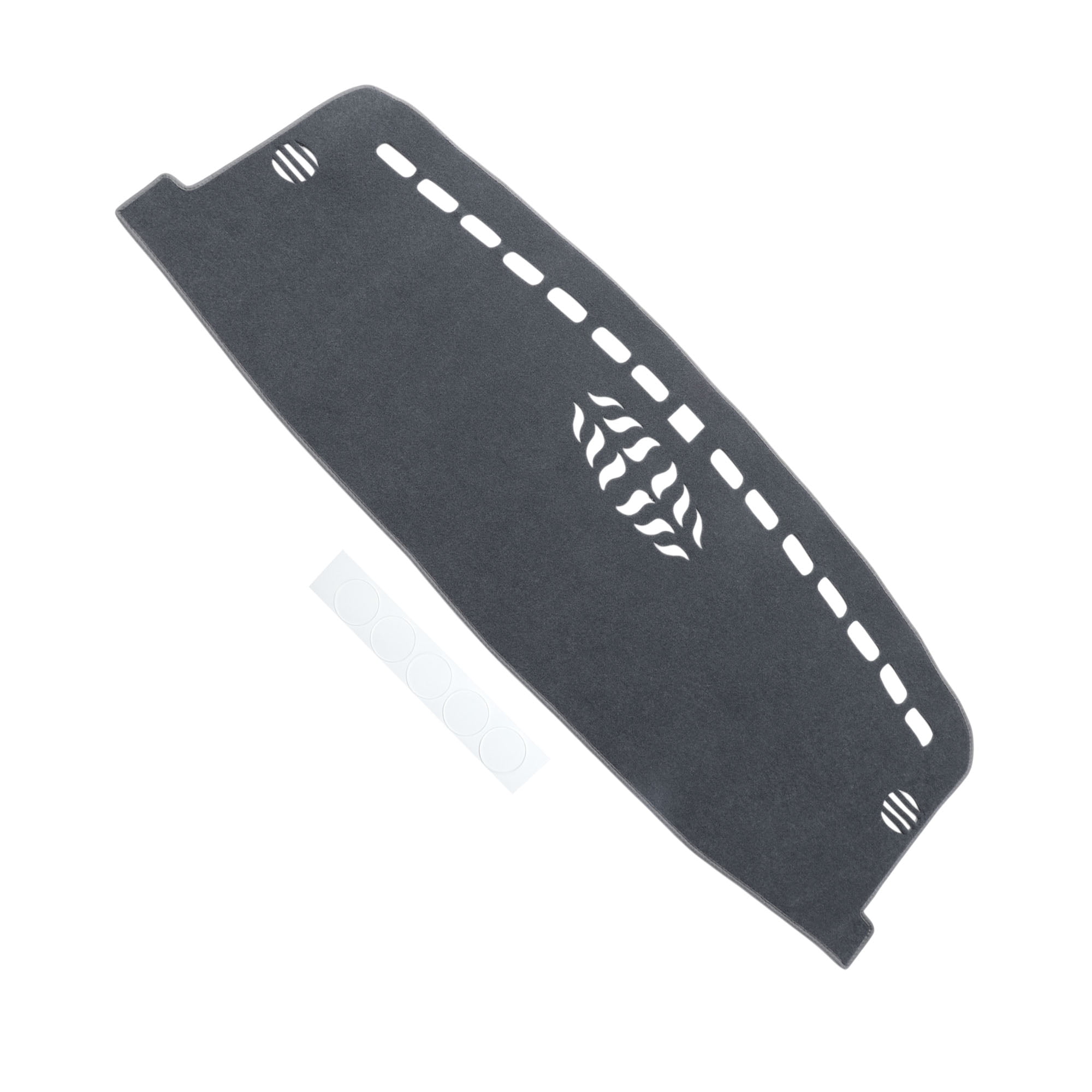 Unique Bargains Dashboard Cover Anti-Slip Dash Cover Mat Carpet for Ford ESCAPE 2020-2025 Polyester Gray