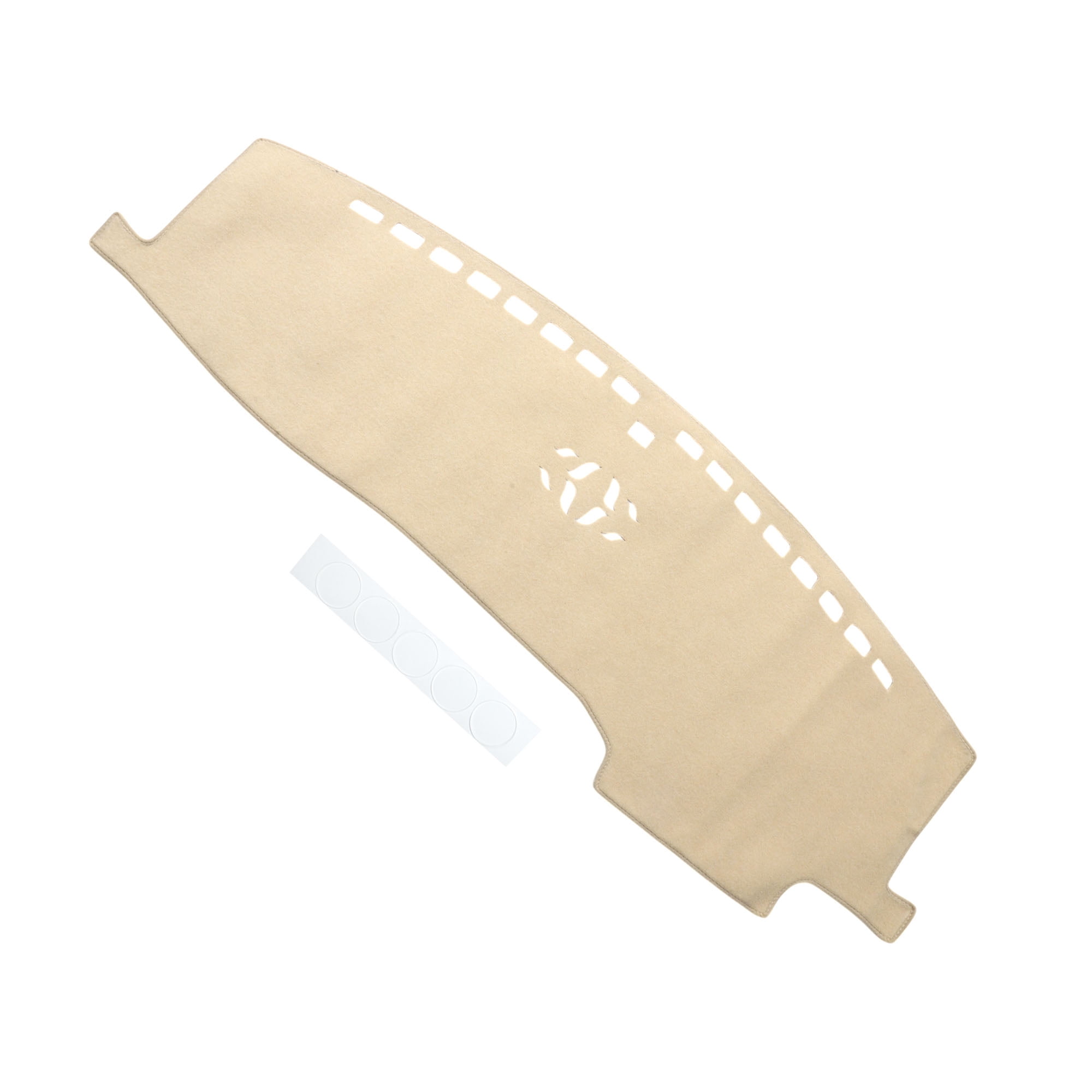 Unique Bargains Dashboard Cover Anti-Slip Dash Cover Mat Carpet for Ford Explorer 2020-2024 Polyester Beige