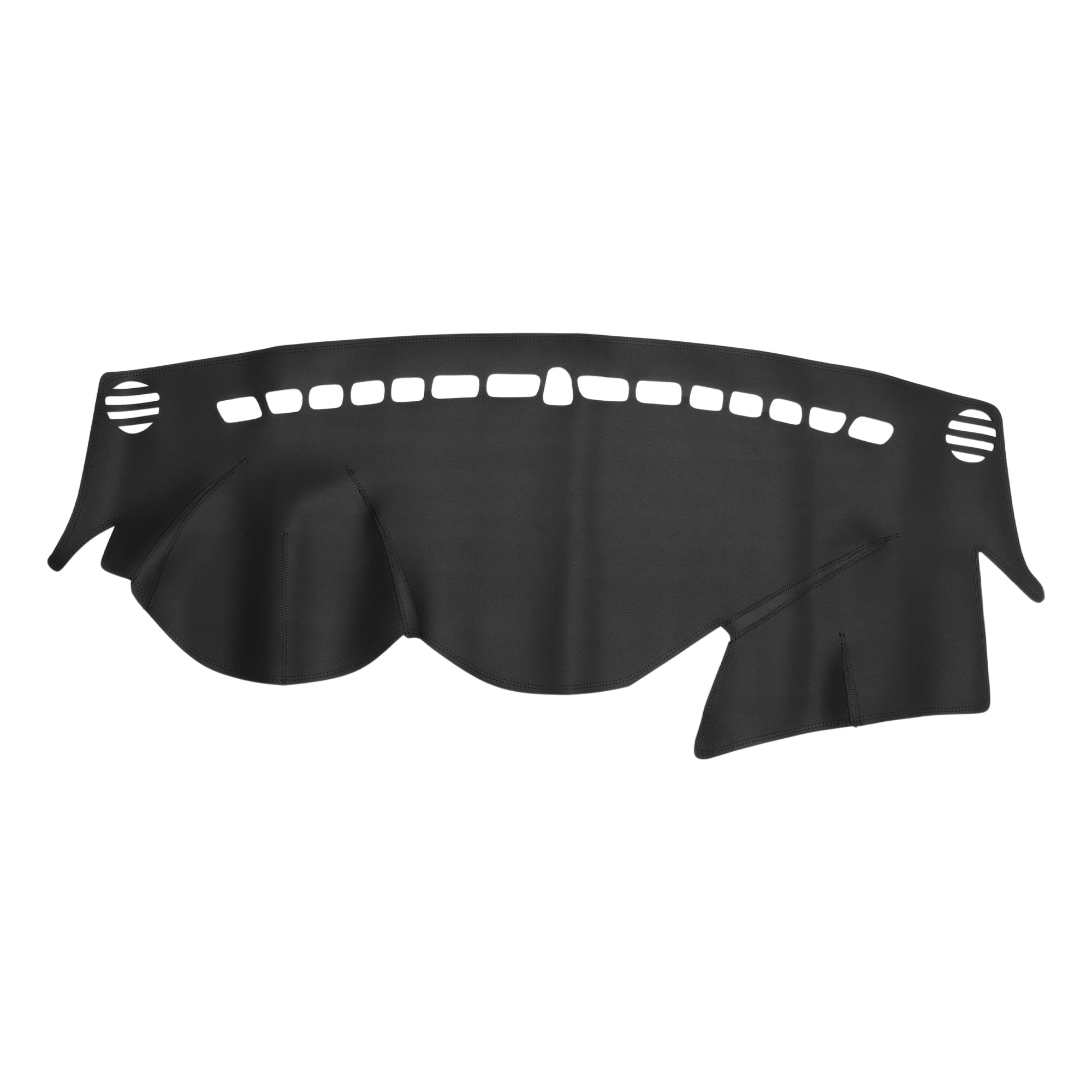 Dashboard Cover Dash Cover Mat Carpet for Hyundai Sonata 2011-2014 Black Faux Leather 1 Pc Anti-Slip Car Interior