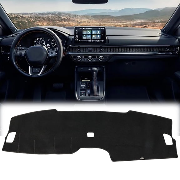 Dashboard Cover Fit For Honda CRV 2023-2026 Dashmat Anti-Sun Black